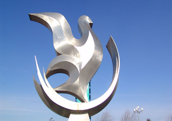 沙坪壩好的不鏽鋼公園雕塑設計