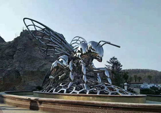 公園不鏽鋼（gāng）雕塑